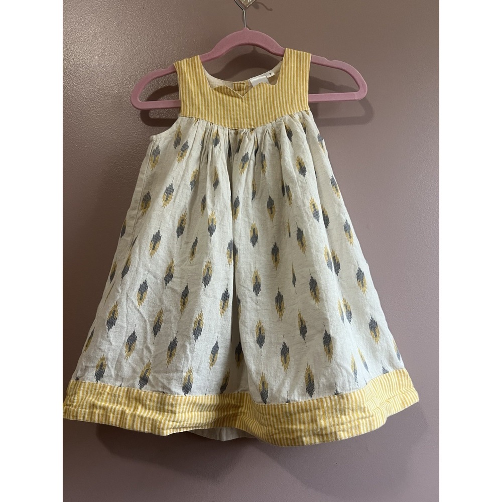 Yo Baby Toddler Girls Dress Made In India Size 3T